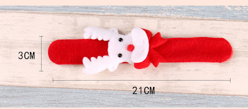 Title 1, Christmas Slap Ring Gift Childrens Bracelet. F...