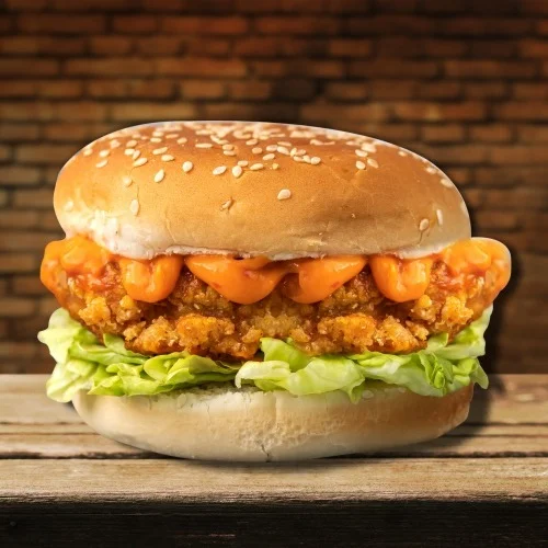 Piri Piri Chunky Chicken Burger (Ala carte)