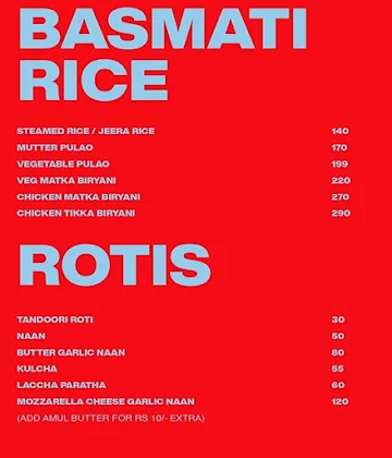 Ministry Of Grills menu 