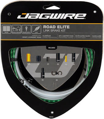 Jagwire Road Elite Link Brake Cable Kit SRAM/Shimano w/ Ultra-Slick Cables alternate image 16