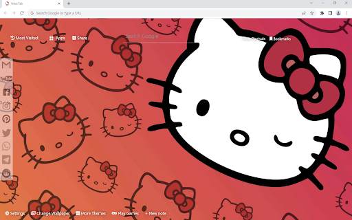 Hello Kitty Wallpaper New Tab