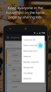 Out of Milk Pro - Grocery Shopping List Screenshot
