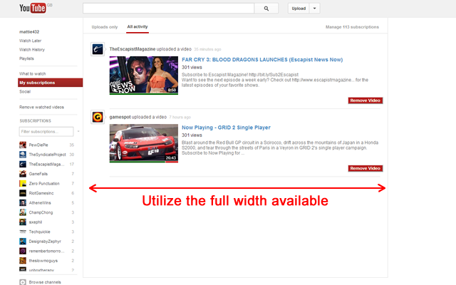 YouTweak for YouTube™ - Subscription Manager Preview image 4