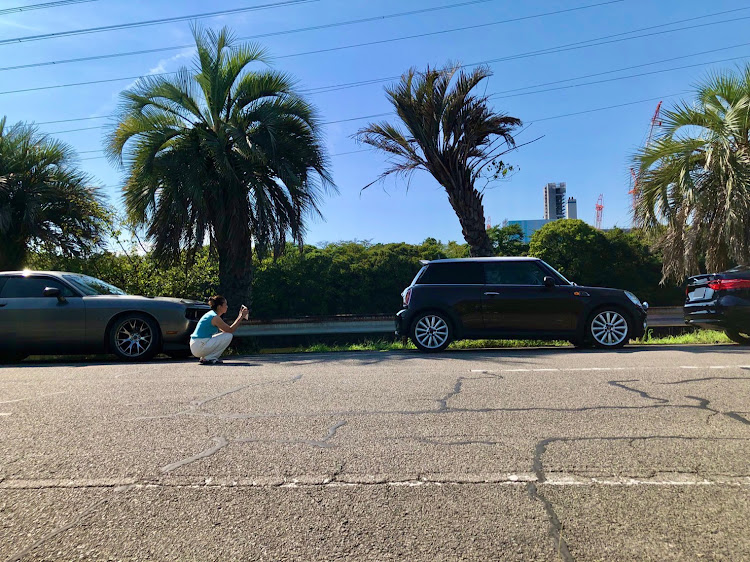 XFのカッチョえーーーっ‼️コンビ‼️シリーズ‼️・撮ってもらったシリーズ・撮る人を撮る・MINI・チャレンジャーに関するカスタム事例の投稿画像7枚目
