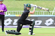 South Africa captain Laura Wolvaardt bats during their ICC Women's Championship third ODI against New Zealand at Kingsmead in Durban on Sunday. 