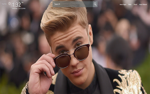 Justin Bieber Wallpapers Theme New Tab