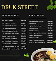 Druk Street menu 2