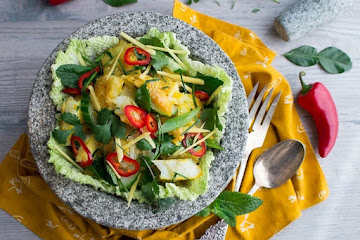 Authentic Thai Fish Salad