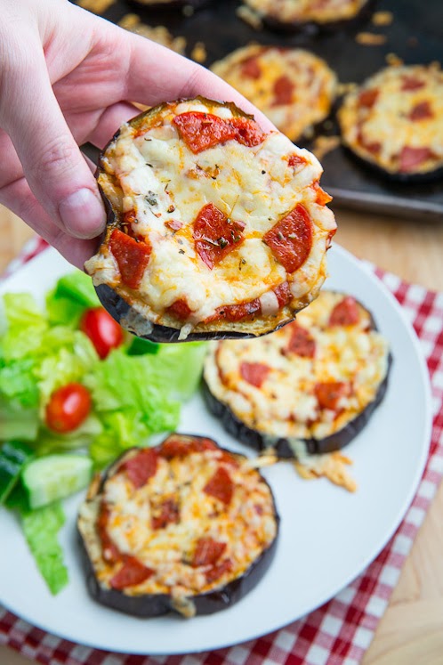 Eggplant Pizzas