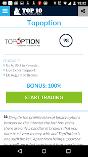Top Binary Option Screenshots 2