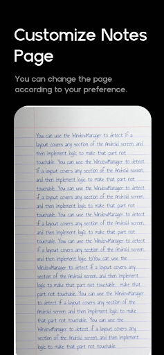 Screenshot Text to Handwriting Notes
