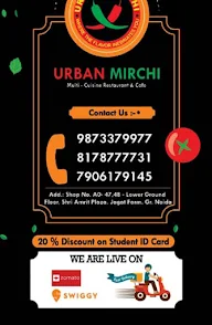 Urban Mirchi menu 3