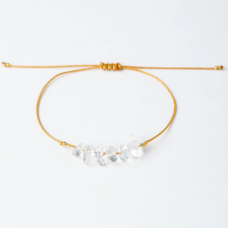 Pulseira de pedra da moda, sucesso de vendas. Personalidade fashion. Expresse seu estilo com esta pulseira de pedra natural, um hit!