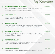 Veg Salad Company menu 1