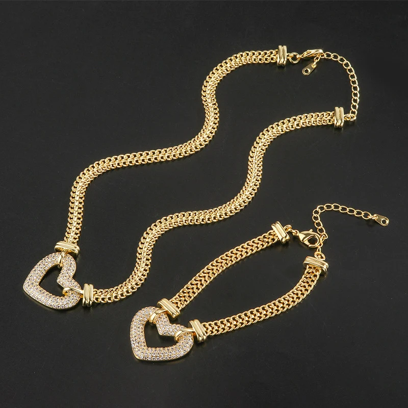 Title 3, Gouden hartvormige ketting, hiphop temperament....