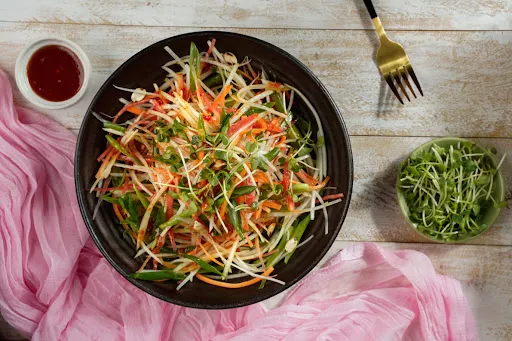 Raw Papaya & Mango Salad