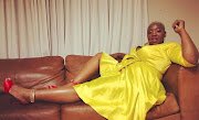 Comedian and actress Celeste Ntuli said she had a lot in common with her character on the film Looking for Love.