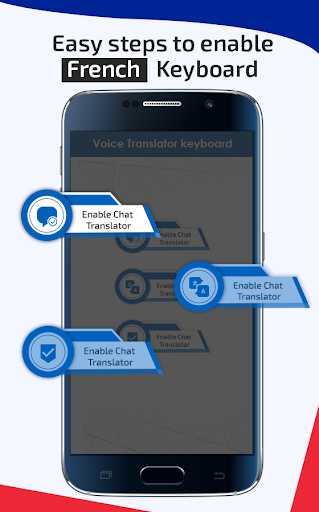 French Text & Voice Translator Keyboard