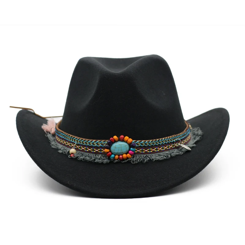Title 7, Cowboy Hats Curled Felt Riding Men And Women