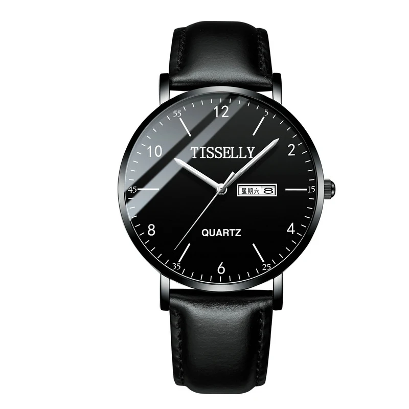 Title 9, Montre à quartz simple pour hommes daffaires. ...