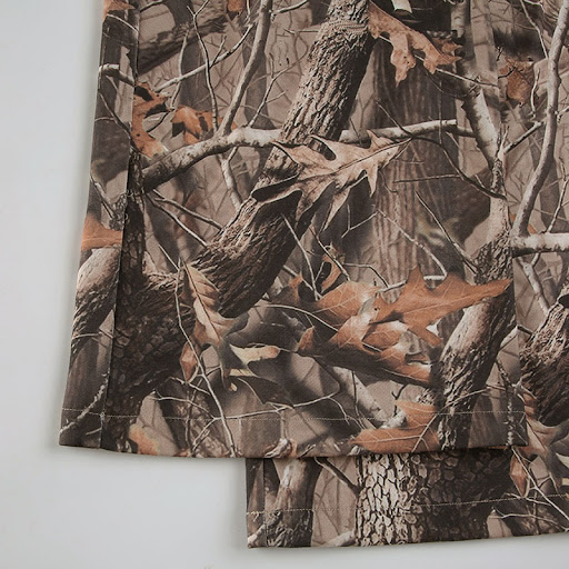 Title 12, Retro Branch Print Loose Low Waist Elastic Draw...