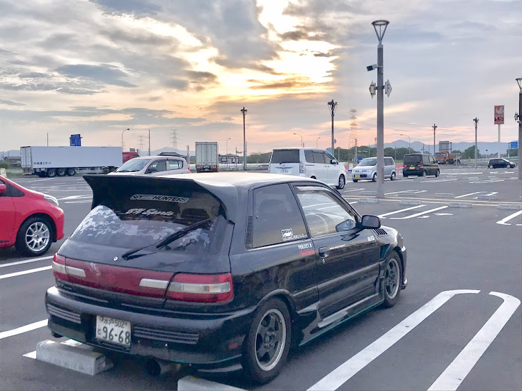 スターレットのGWの思い出・ゴールデンウィーク・5月もよろしくお願いします・ドライブに関するカスタム事例の投稿画像1枚目