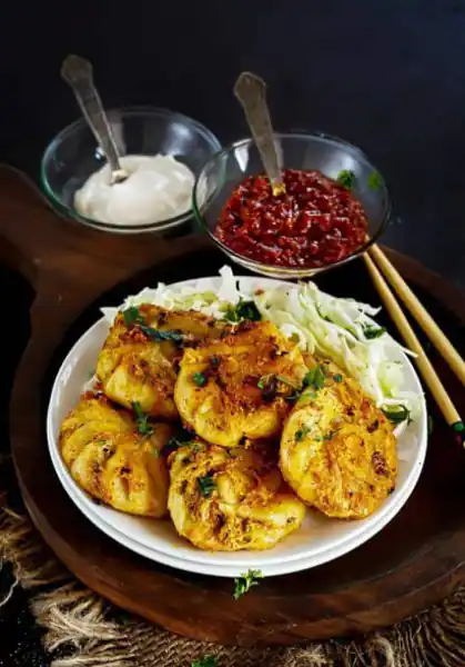 Veg Momo Tandoori Basket