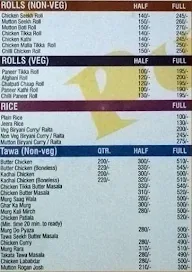 Roti Parlour-The Indian Restaurant menu 2