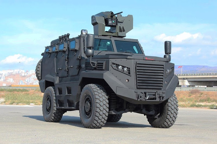 A sample photo of the Katmerciler HIZIR Tactical Armored Wheeled vehicle