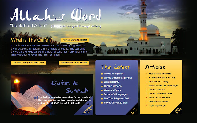 Islam Chrome Web Store - 