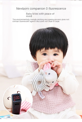 Title 10, Baby Plush Hand Rocking Bell Toy a soft and saf...