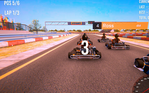 Real Kart Racing PK Game