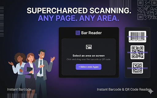 Bar Reader - Barcode & QR Scanner screenshot 1