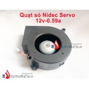 Quạt Sò Nidec Servo 12V 0.59A