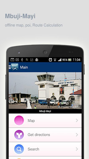 Mbuji-Mayi Map offline