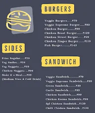 Mr & Mrs Burgers menu 1