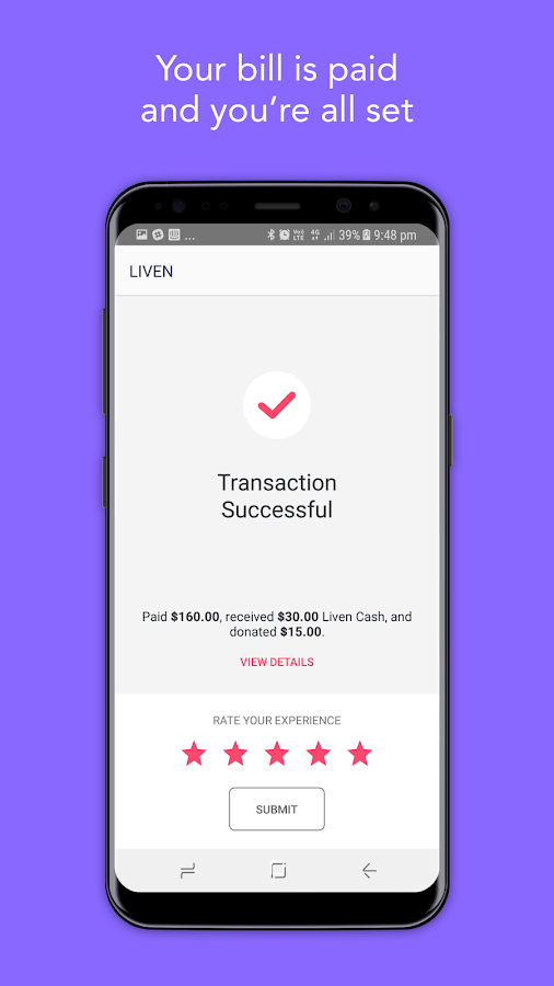 Liven - Restaurant Payment and Rewards - Android Apps on Google Play