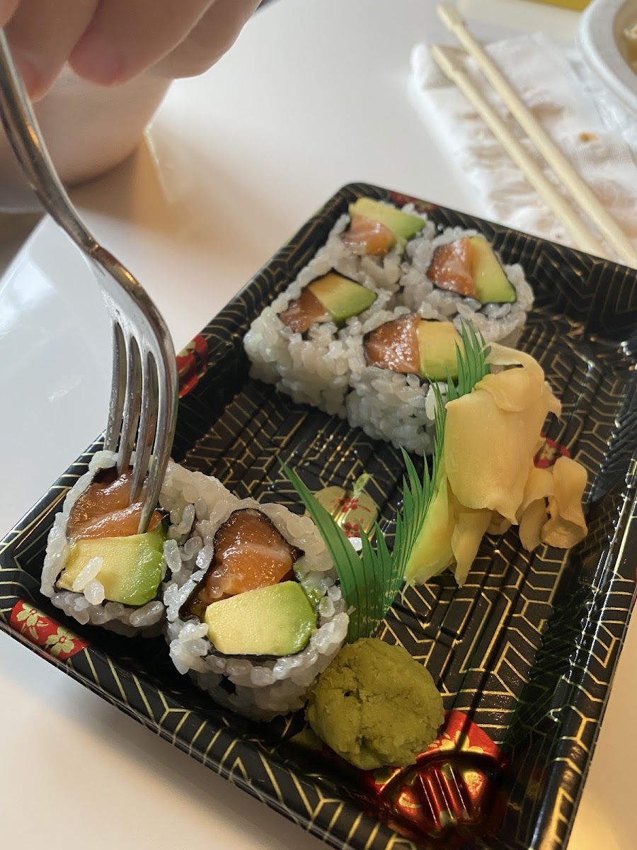 Gluten-Free Sushi at Vic Sushi