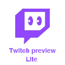 Twitch Preview Lite Chrome extension download