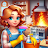 Princess Home Cleaning Games icon