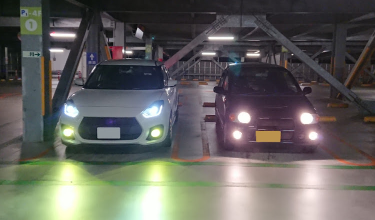 スイフトスポーツのHA22S・zc33s・アルトワークス・スイフトスポーツに関するカスタム事例の投稿画像1枚目
