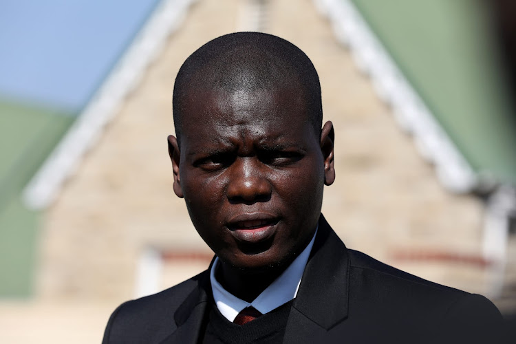 Justice and correctional services minister Ronald Lamola has hinted at his availability to take on the position of deputy president of the ANC should party structures support him. File photo.