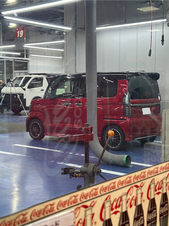 Nボックスカスタムの壱號・弐號・SAB・ＮBOXカスタム・レーダー探知機に関するカスタム事例の投稿画像1枚目