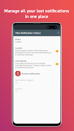 Vibo Notification history: Whats deleted messages poster 14