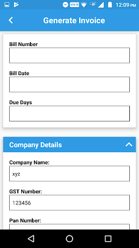 Free GST Invoice Generator