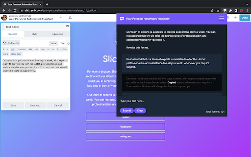 SlickRemix: Your ChatGPT Web Assistant