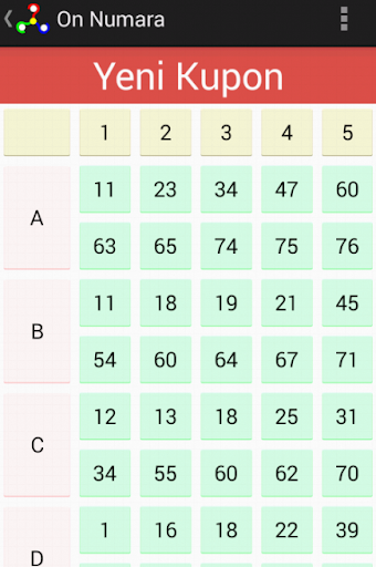 Loto Oyna 1.2 screenshots 2