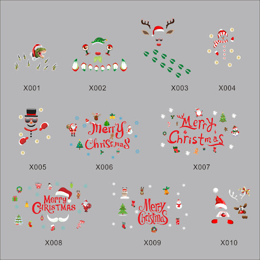 Title 1, Christmas and Holiday Decorative Wall Stickers ...