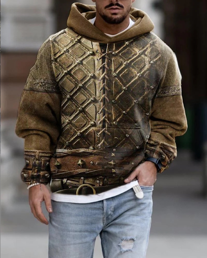 Title 6, Spring and Autumn Fashion Hooded Sweatshirt Ame...
