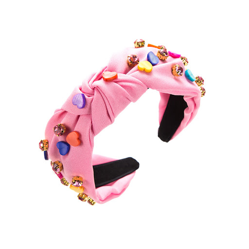 Title 9, Candy-colored heart-shaped decorative diamond h...